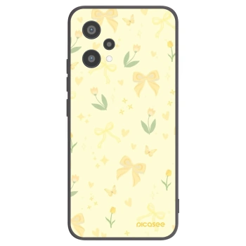 Picasee silikonski črni ovitek za Realme 9 Pro 5G - Honey Blossom