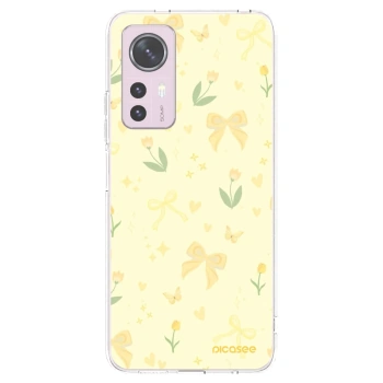 Picasee silikonski prozorni ovitek za Xiaomi 12 - Honey Blossom