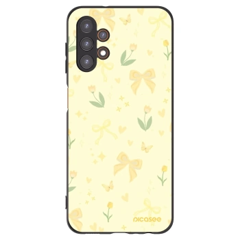 Picasee silikonski črni ovitek za Samsung Galaxy A13 4G A135 - Honey Blossom