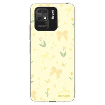 Picasee silikonski prozorni ovitek za Xiaomi Redmi 10C - Honey Blossom