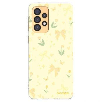 Picasee silikonski prozorni ovitek za Samsung Galaxy A33 5G A336 - Honey Blossom