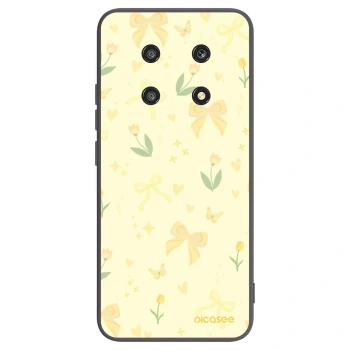 Picasee silikonski črni ovitek za Honor Magic4 Lite 5G - Honey Blossom