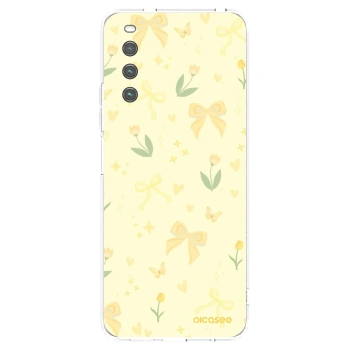Picasee silikonski prozorni ovitek za Sony Xperia 10 IV 5G - Honey Blossom
