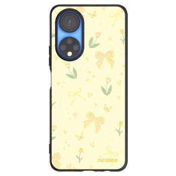Picasee silikonski črni ovitek za Honor X7 - Honey Blossom