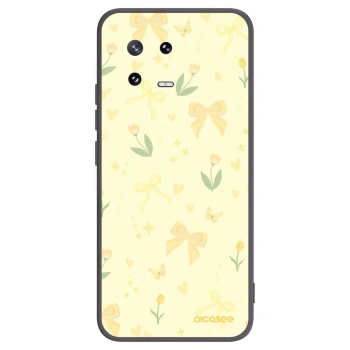 Picasee silikonski črni ovitek za Xiaomi 13 Pro - Honey Blossom