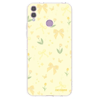 Picasee silikonski prozorni ovitek za Honor 8X - Honey Blossom