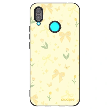 Picasee silikonski črni ovitek za Huawei Nova 3 - Honey Blossom
