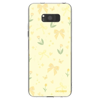 Picasee silikonski prozorni ovitek za Samsung Galaxy A73 5G - Honey Blossom