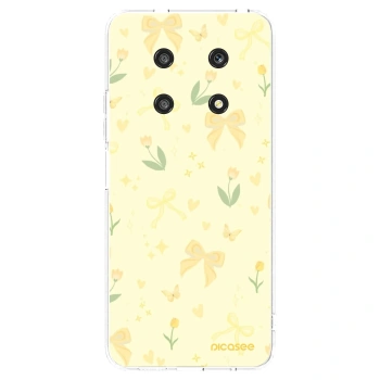 Picasee silikonski prozorni ovitek za Honor Magic4 Lite 5G - Honey Blossom