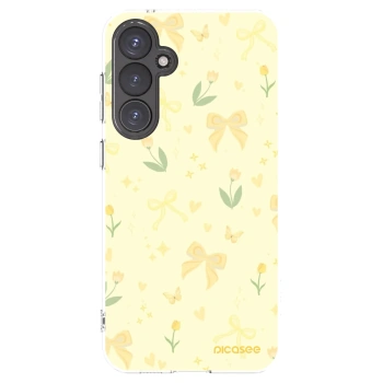 Picasee silikonski prozorni ovitek za Samsung Galaxy S23 FE S711B - Honey Blossom