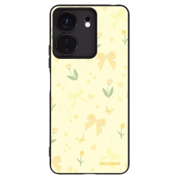Picasee silikonski črni ovitek za Xiaomi Redmi 13C 4G - Honey Blossom