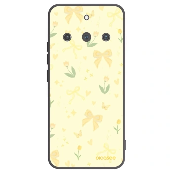 Picasee silikonski črni ovitek za Realme 11 Pro+ - Honey Blossom