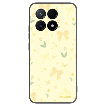 Picasee silikonski črni ovitek za Xiaomi Poco X6 Pro - Honey Blossom