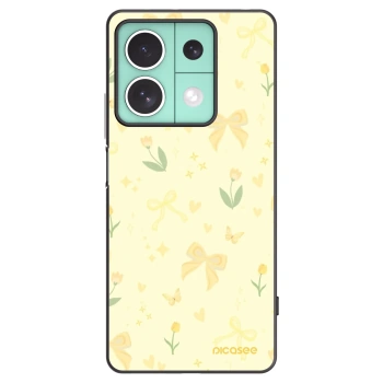 Picasee silikonski črni ovitek za Xiaomi Redmi Note 13 5G - Honey Blossom