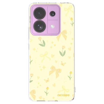 Picasee silikonski prozorni ovitek za Xiaomi Redmi Note 13 Pro 5G - Honey Blossom