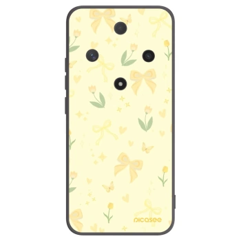 Picasee silikonski črni ovitek za Honor Magic6 Lite 5G - Honey Blossom