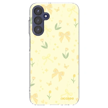 Picasee silikonski prozorni ovitek za Samsung Galaxy A15 A155F 4G - Honey Blossom