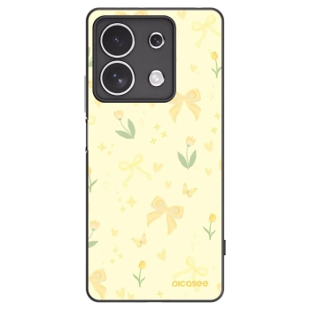 Picasee silikonski črni ovitek za Xiaomi Redmi Note 13 4G - Honey Blossom