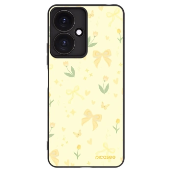 Picasee silikonski črni ovitek za Xiaomi Redmi 13C 5G - Honey Blossom