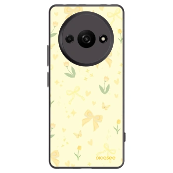 Picasee silikonski črni ovitek za Xiaomi Redmi A3 - Honey Blossom