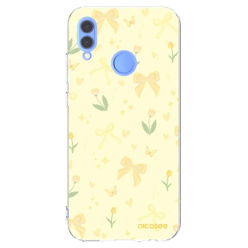 Picasee silikonski prozorni ovitek za Huawei P Smart 2019 - Honey Blossom