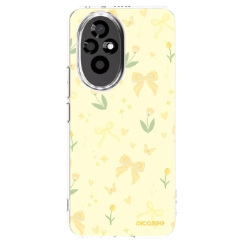 Picasee silikonski prozorni ovitek za Honor 200 Pro 5G - Honey Blossom