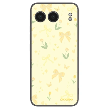 Picasee silikonski črni ovitek za OnePlus Nord 4 - Honey Blossom