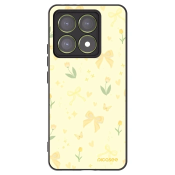 Picasee silikonski črni ovitek za Xiaomi 14T - Honey Blossom