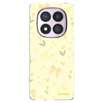 Picasee silikonski prozorni ovitek za Xiaomi Redmi Note 14 Pro 5G - Honey Blossom