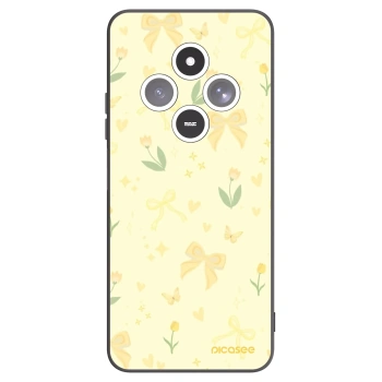 Picasee silikonski črni ovitek za Xiaomi Redmi 14C - Honey Blossom
