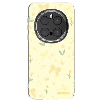 Picasee silikonski prozorni ovitek za Honor Magic7 Pro 5G - Honey Blossom