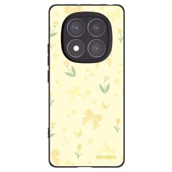 Picasee silikonski črni ovitek za Xiaomi Redmi Note 14 Pro 4G - Honey Blossom