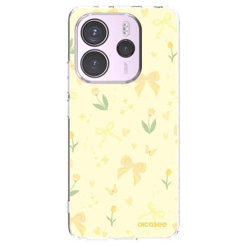 Picasee silikonski prozorni ovitek za Xiaomi Redmi Note 14 4G - Honey Blossom