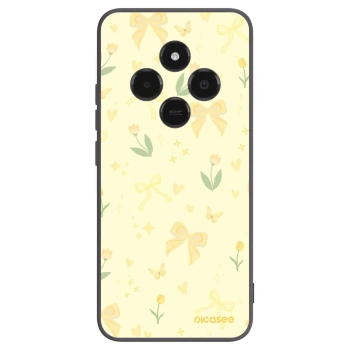 Picasee silikonski črni ovitek za Xiaomi Poco C75 - Honey Blossom