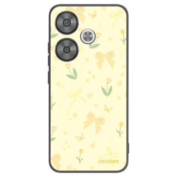 Picasee silikonski črni ovitek za Xiaomi Poco F6 - Honey Blossom