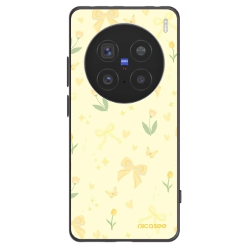 Picasee silikonski črni ovitek za Vivo X200 Pro - Honey Blossom