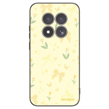 Picasee silikonski črni ovitek za Xiaomi Redmi Note 15 Pro 4G - Honey Blossom