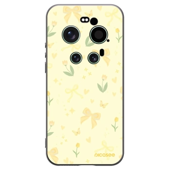 Picasee silikonski črni ovitek za Xiaomi 17 Ultra - Honey Blossom