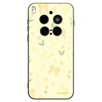 Picasee silikonski črni ovitek za Vivo X300 Pro - Honey Blossom