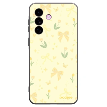Picasee silikonski črni ovitek za Samsung Galaxy A57 5G - Honey Blossom