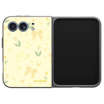 Picasee silikonski črni ovitek za Apple iPhone Duo - Honey Blossom