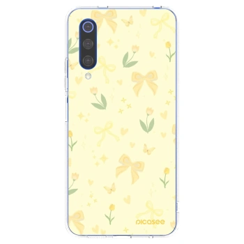 Picasee silikonski prozorni ovitek za Xiaomi Mi 9 SE - Honey Blossom