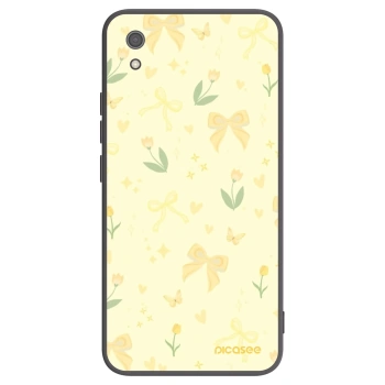 Picasee silikonski črni ovitek za Xiaomi Redmi 7A - Honey Blossom