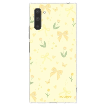 Picasee silikonski prozorni ovitek za Samsung Galaxy Note 10 N970F - Honey Blossom