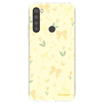 Picasee silikonski prozorni ovitek za Xiaomi Redmi Note 8 - Honey Blossom