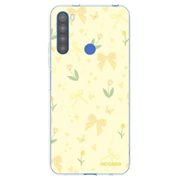 Picasee silikonski prozorni ovitek za Xiaomi Redmi Note 8T - Honey Blossom