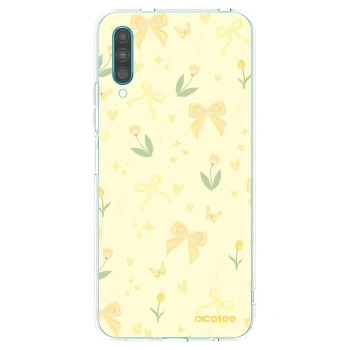 Picasee silikonski prozorni ovitek za Samsung Galaxy A30s A307F - Honey Blossom