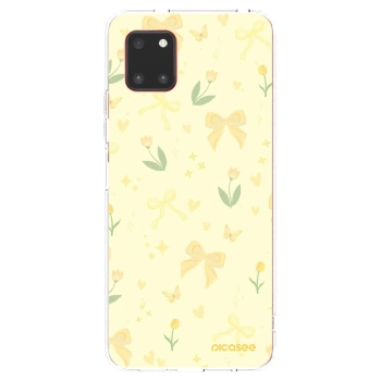 Picasee silikonski prozorni ovitek za Samsung Galaxy Note 10 Lite N770F - Honey Blossom