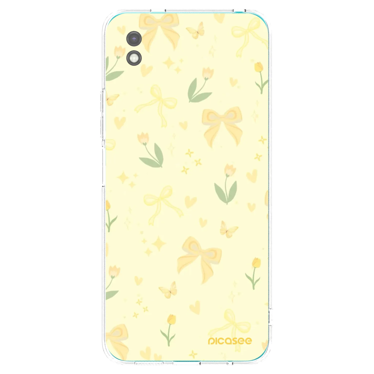 Picasee silikonski črni ovitek za Xiaomi Redmi 9A - Honey Blossom