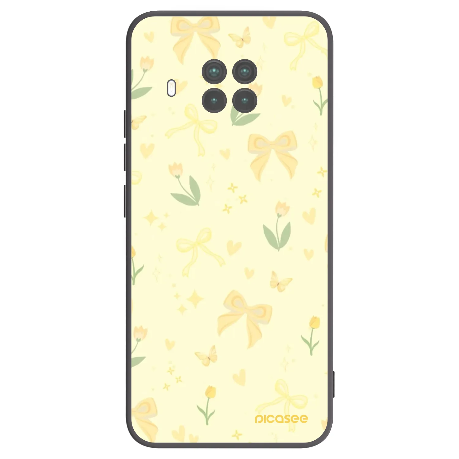 Picasee silikonski črni ovitek za Xiaomi Mi 10T Lite - Honey Blossom